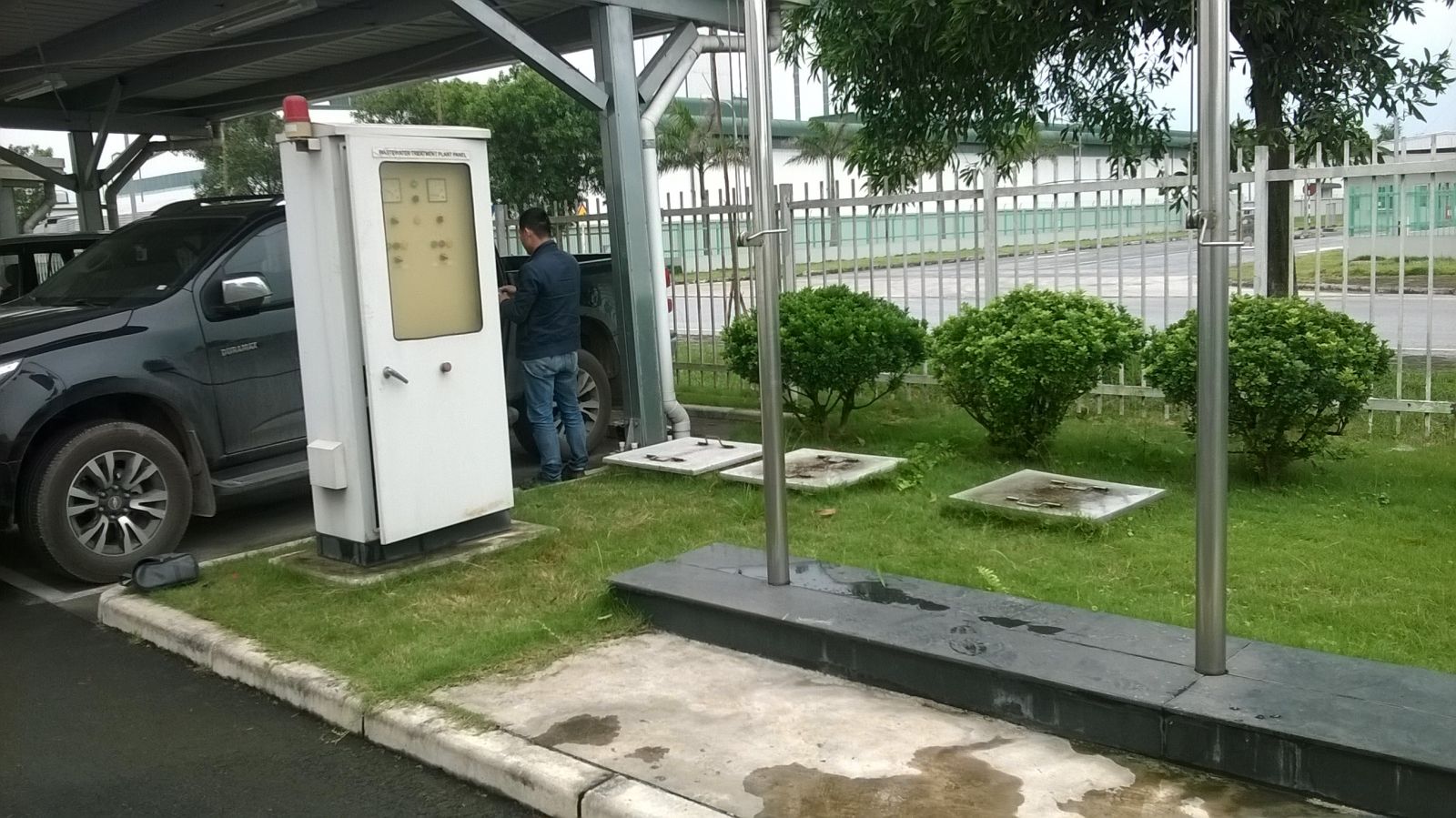 Hệ thống xử lý nước thải sinh hoạt nhà máy Jcu